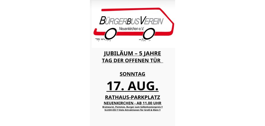 Jubiläum BürgerBusVerein