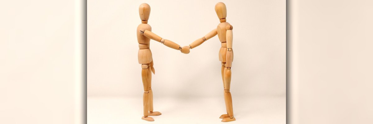 Figuren Handshake