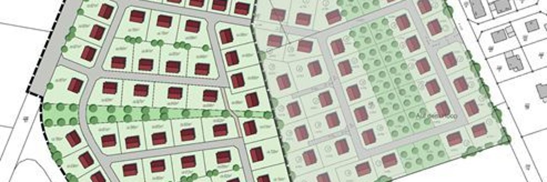 Lageplan Baugebiet Stichter See