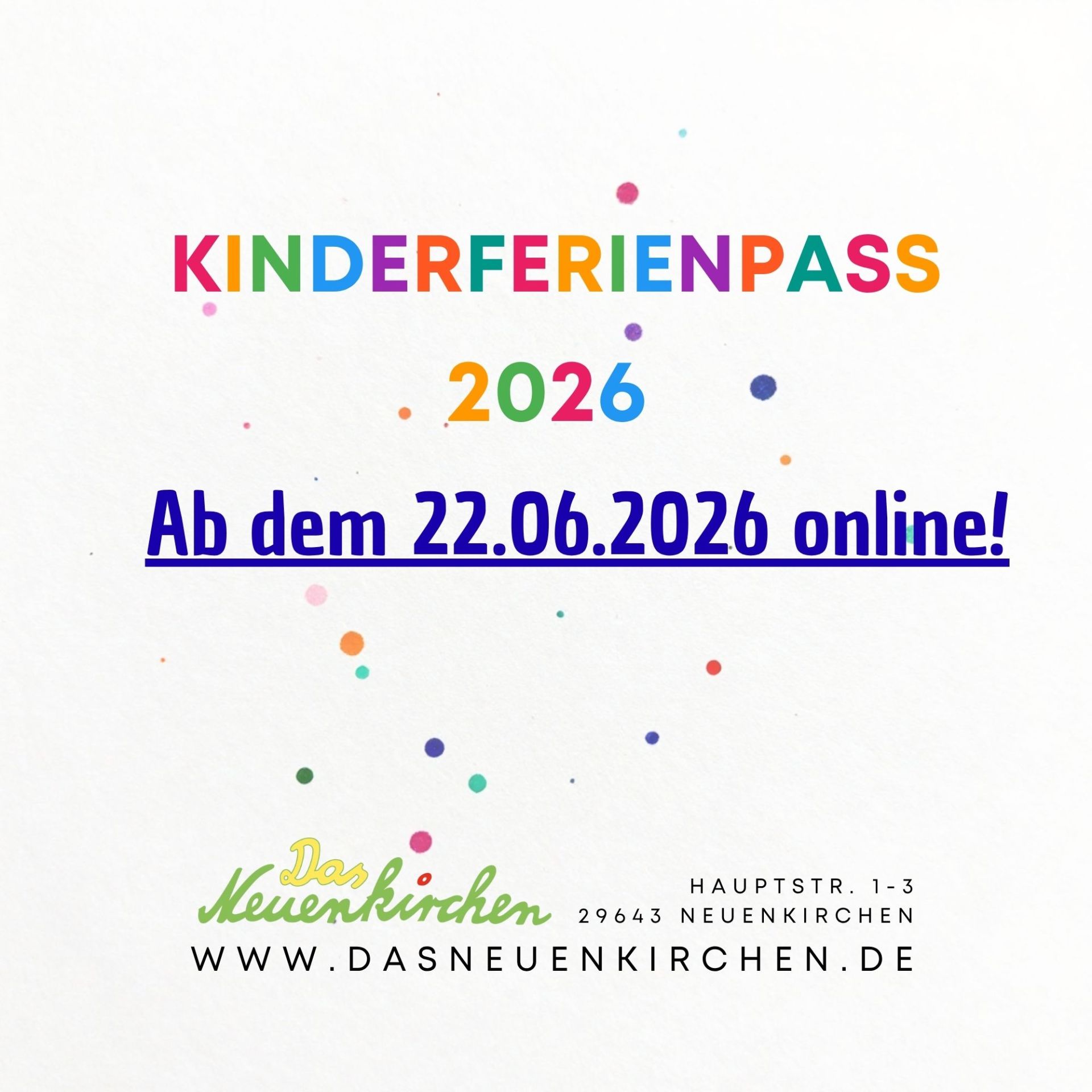 kinderFerienpass neu - 1