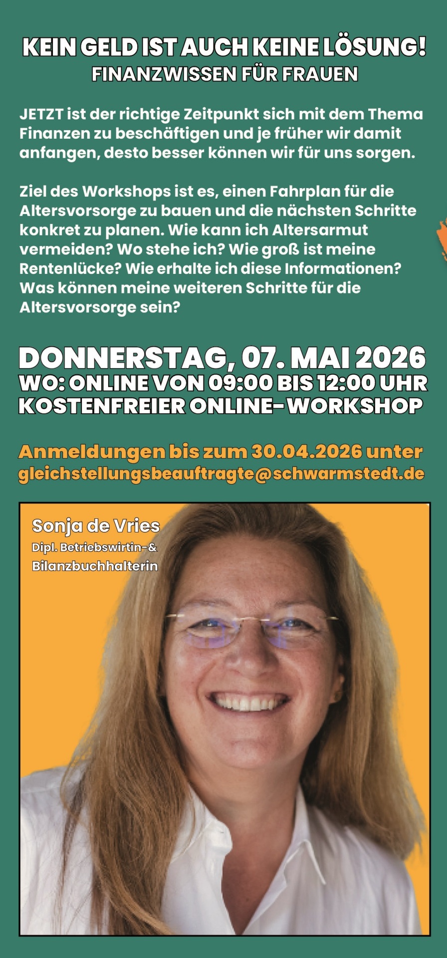 Kein Geld ist auch keine Lösung