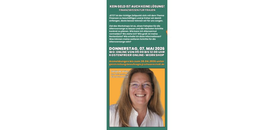 Kein Geld ist auch keine Lösung