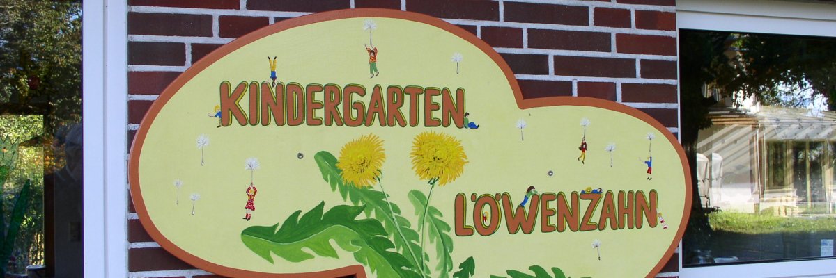 Kindergarten Tewel Schild
