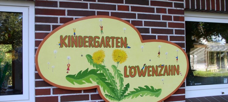 Kindergarten Tewel Schild