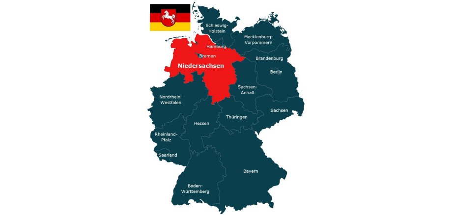 Karte Niedersachsen