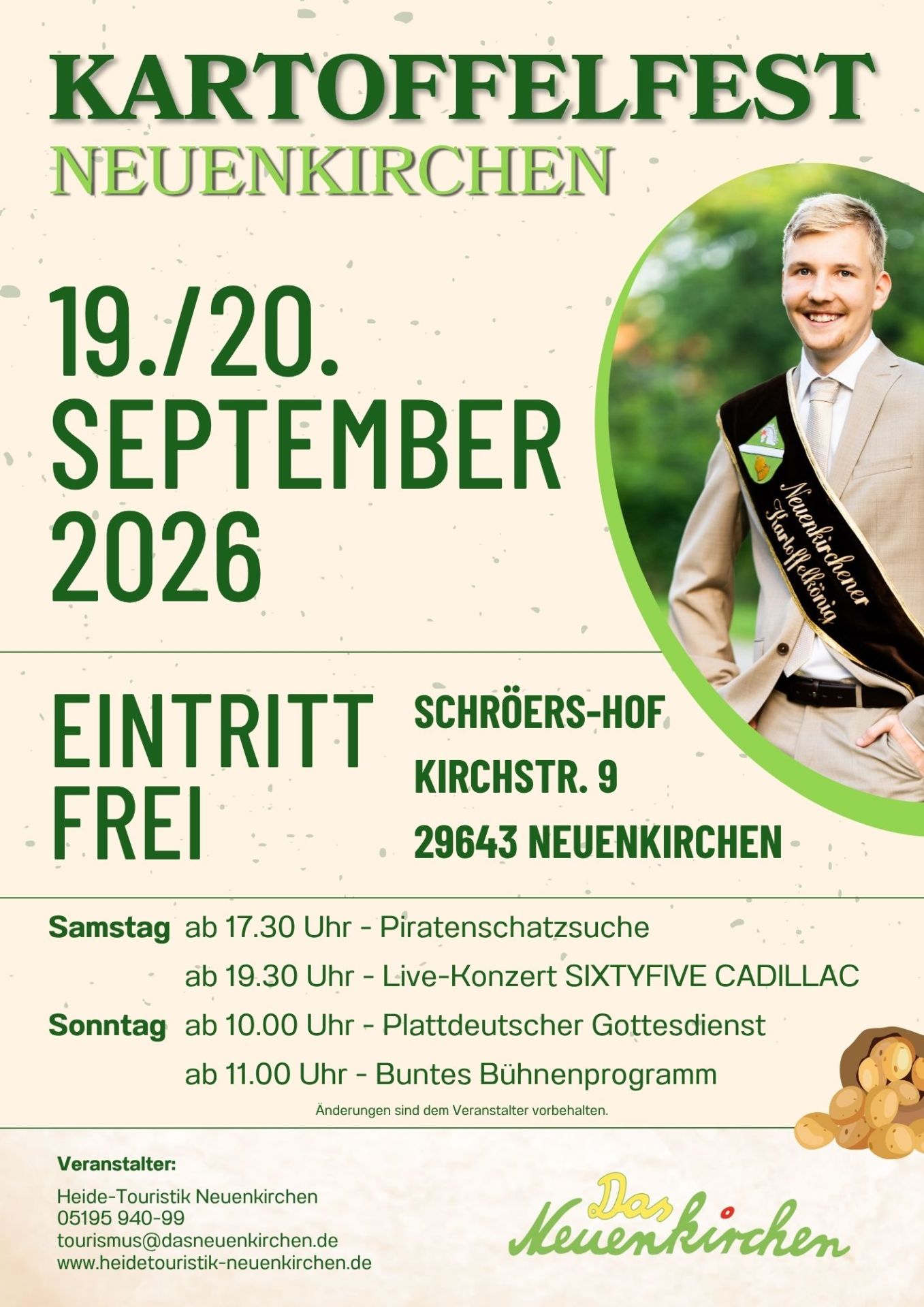 Kartoffelfest 2026 - Plakat - 1