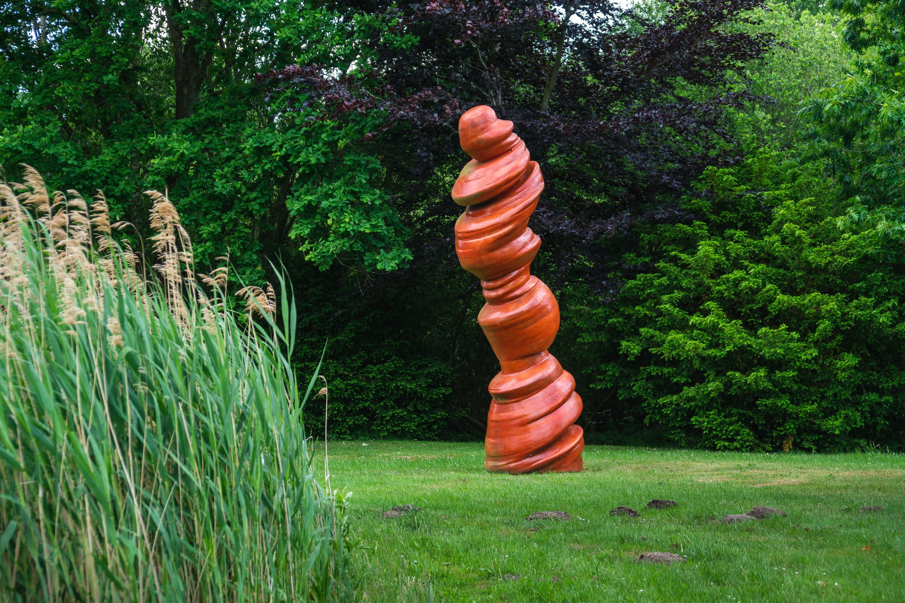 Kunstwerk Holzkristall